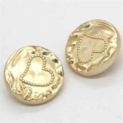 Metallknöpfe für Damen, Mantel, Jacke, Anzug, Blazer, Mode, Nähzubehör, 15–20 mm Metallknöpfe für Damen, Mantel, Jacke, Anzug, Blazer, Mode, Nähzubehör, 15–20 mm von Dvbfufv