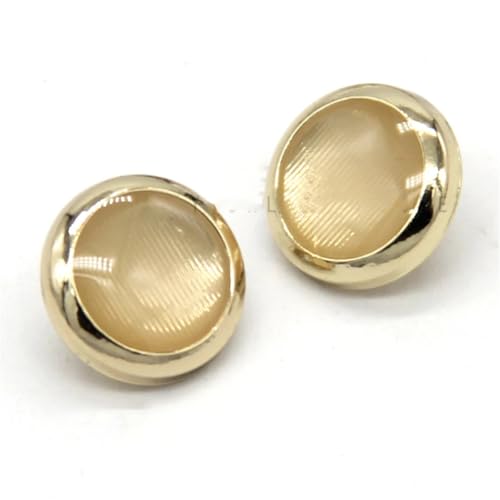 Mini-Knöpfe aus Metall für Kleidung, Hemd, Uniform, Kleid, dekorativ, DIY, Handwerk, Nähzubehör, 11 mm Mini-Knöpfe aus Metall für Kleidung, Hemd, Uniform, Kleid, dekorativ, DIY, Handwerk, Nähzubehör, 11 mm von Dvbfufv