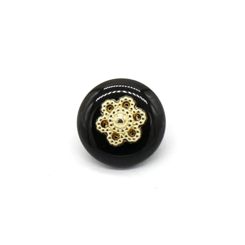 Runde Metallknöpfe für Kleidung, Mode, Hemd, Kleid, Bluse, handgefertigte Dekorationen, Nähzubehör, 11 mm von Dvbfufv