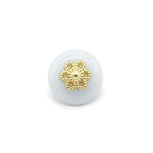 Runde Metallknöpfe für Kleidung, Mode, Hemd, Kleid, Bluse, handgefertigte Dekorationen, Nähzubehör, 11 mm von Dvbfufv