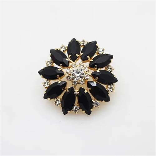 Runde Metallknöpfe für Kleidung, handgefertigt, Nähzubehör, 40 mm, 4 Stück Runde Metallknöpfe für Kleidung, handgefertigt, Nähzubehör, 40 mm, 4 Stück von Dvbfufv