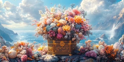Blume Malen Nach Zahlen Erwachsene,Landschaft Malen Nach Zahlen Kinder AnfäNger DIY Handgemalt öLgemäLde Kit, Acrylfarben mit 3 Set Pinseln für Home Wanddeko Wohnzimmer, Geschenke80X160CM (Ungerahmt) Blume Malen Nach Zahlen Erwachsene,Landschaft Malen Nach Zahlen Kinder AnfäNger DIY Handgemalt öLgemäLde Kit, Acrylfarben mit 3 Set Pinseln für Home Wanddeko Wohnzimmer, Geschenke80X160CM (Ungerahmt) von Dxoaoocc