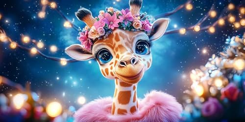 Giraffe Malen Nach Zahlen Erwachsene,Blume Malen Nach Zahlen Kinder AnfäNger DIY Handgemalt öLgemäLde Kit, Acrylfarben mit 3 Set Pinseln für Home Wanddeko Wohnzimmer, Geschenke60X120CM (Ungerahmt) Giraffe Malen Nach Zahlen Erwachsene,Blume Malen Nach Zahlen Kinder AnfäNger DIY Handgemalt öLgemäLde Kit, Acrylfarben mit 3 Set Pinseln für Home Wanddeko Wohnzimmer, Geschenke60X120CM (Ungerahmt) von Dxoaoocc
