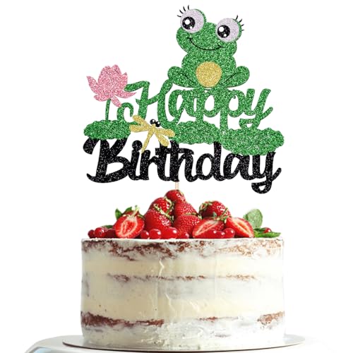 Dxsdgetue Green Flash Happy Birthday Tortenaufsatz Frosch Kuchen Topper Frosch Thema Geburtstag Party Kuchen Dekoration Kinder Geburtstag Party Dekorationen Dxsdgetue Green Flash Happy Birthday Tortenaufsatz Frosch Kuchen Topper Frosch Thema Geburtstag Party Kuchen Dekoration Kinder Geburtstag Party Dekorationen von Dxsdgetue