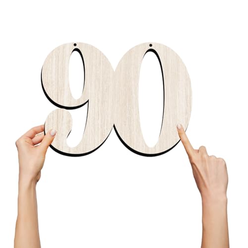 14 Zoll große Holz Nummer 90 Blanko Holz Nummer 90 Hängende Foto Requisiten Holz Zahlen für 90 Hochzeitstag Party Dekor Handwerk DIY Projekt Geburtstag Hochzeit Party Dekoration 14 Zoll große Holz Nummer 90 Blanko Holz Nummer 90 Hängende Foto Requisiten Holz Zahlen für 90 Hochzeitstag Party Dekor Handwerk DIY Projekt Geburtstag Hochzeit Party Dekoration von Dydamud