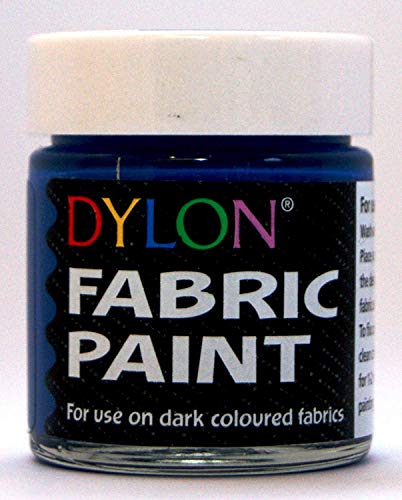 Textilfarbe von DYLON, 25 ml, opak blau von Dylon