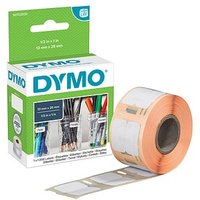 DYMO Etikettenrolle für Etikettendrucker S0722530 weiß, 13,0 x 25,0 mm, 1 x 1.000 Etiketten DYMO Etikettenrolle für Etikettendrucker S0722530 weiß, 13,0 x 25,0 mm, 1 x 1.000 Etiketten von Dymo