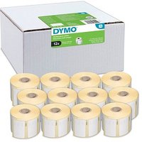 DYMO Endlosetikettenrolle für Etikettendrucker S0722540 weiß, 57,0 x 32,0 mm, 12 x 1000 Etiketten DYMO Endlosetikettenrolle für Etikettendrucker S0722540 weiß, 57,0 x 32,0 mm, 12 x 1000 Etiketten von Dymo