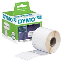 DYMO Endlosetikettenrolle für Etikettendrucker S0722430 weiß, 54,0 x 101,0 mm, 220 Etiketten  von Dymo