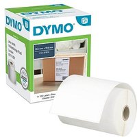 DYMO Endlosetikettenrolle für Etikettendrucker S0904980 weiß, 104,0 x 159,0 mm, 1 x 220 Etiketten von Dymo