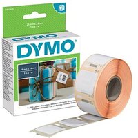 DYMO Endlosetikettenrolle für Etikettendrucker S0929120 weiß, 25,0 x 25,0 mm, 1 x 750 Etiketten von Dymo