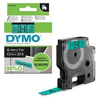 DYMO Schriftband D1 45019 S0720590, 12 mm schwarz auf grün DYMO Schriftband D1 45019 S0720590, 12 mm schwarz auf grün von Dymo