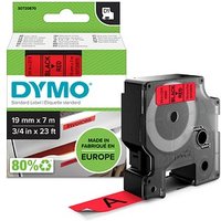 DYMO Schriftband D1 S0720870, 19 mm schwarz auf rot DYMO Schriftband D1 S0720870, 19 mm schwarz auf rot von Dymo