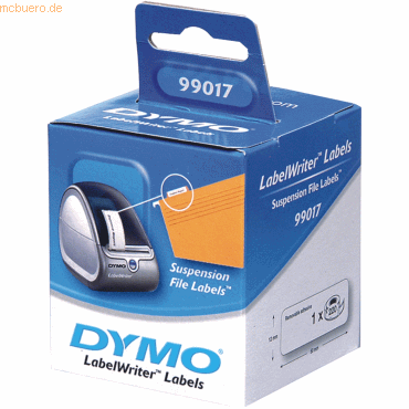 Dymo Etiketten für Dymo LabelWriter 50x12mm weiß VE=220 Stück von Dymo