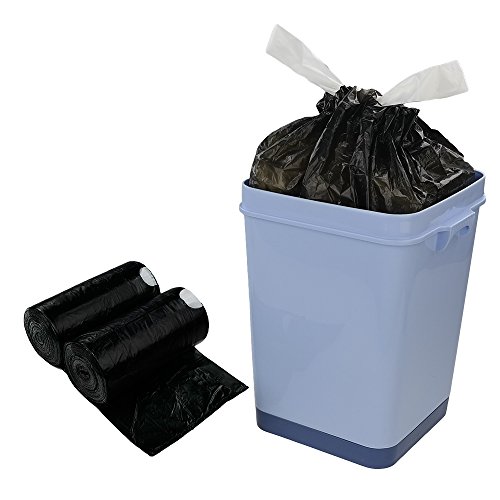 Dynko Müllbeutel 10 Liter mit zugband, Schwarze Müllbeutel 110 Beutel Dynko Müllbeutel 10 Liter mit zugband, Schwarze Müllbeutel 110 Beutel von Dynko