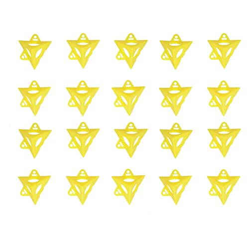 Dyocoag Lack Ständer Kit Triangular Plastic Holzbearbeitungshalterung für Fotorahmen Türplanke gelbe Haushalt 20pcs Dyocoag Lack Ständer Kit Triangular Plastic Holzbearbeitungshalterung für Fotorahmen Türplanke gelbe Haushalt 20pcs von Dyocoag