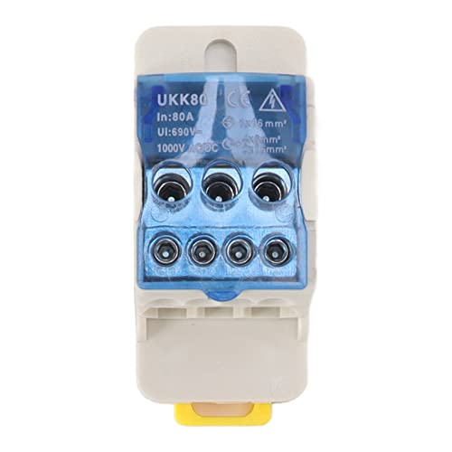Dyocoag -Verteilungskasten elektrischer Klemme DIN -Schienenanschluss AC DC1000V für Hochspannungsanwendungen (80a) von Dyocoag