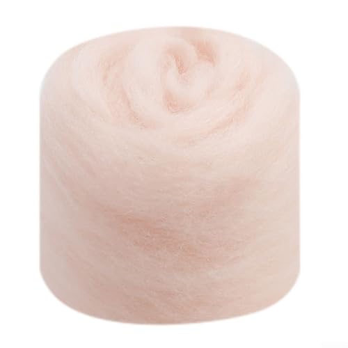 DIY mit 10 g Wollfaser zum Nadelfilzen, verbessern Sie Ihr Bastelerlebnis mit strukturierter Wolle (27#) von DystopiaWorld