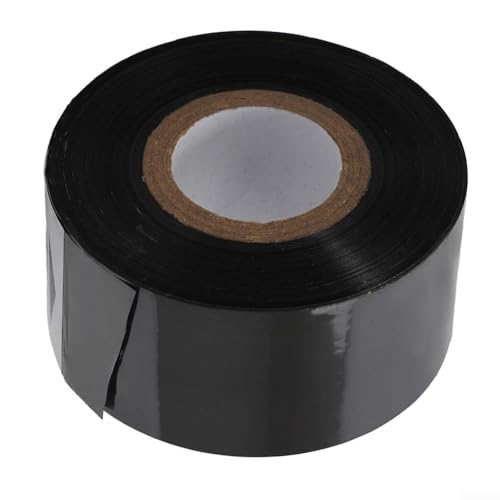 Schwarzes Farbband für HP 241/DY8 Datumsdrucker, zuverlässige Haftung, klares Stempeln, verschiedene Längen (25 mm x 200 m) von DystopiaWorld