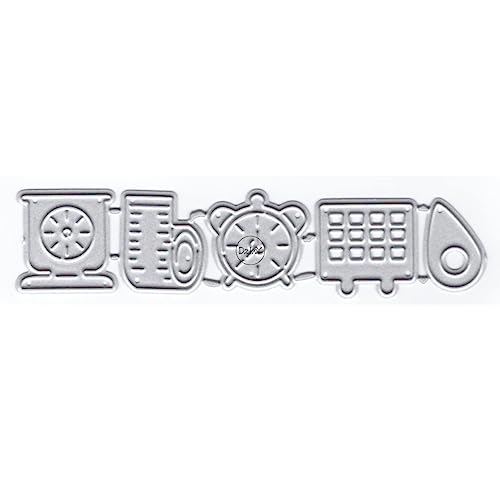 DzIxY Gut zu sehen, Uhren, Waage, Metall-Stanzformen für Kartenherstellung, Prägepapier, Stanzformen, Sets, Alben, Scrapbooking, Vorlagen, Schablonen, Aufbewahrungstaschen DzIxY Gut zu sehen, Uhren, Waage, Metall-Stanzformen für Kartenherstellung, Prägepapier, Stanzformen, Sets, Alben, Scrapbooking, Vorlagen, Schablonen, Aufbewahrungstaschen von DzIxY