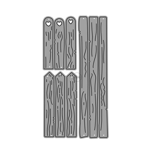 DzIxY Lange Zaun Metall Stanzformen für Kartenherstellung Kit Prägung Papier Stanzen Scrapbook Maschine Schablonen Lagerung Taschen Liefert von DzIxY