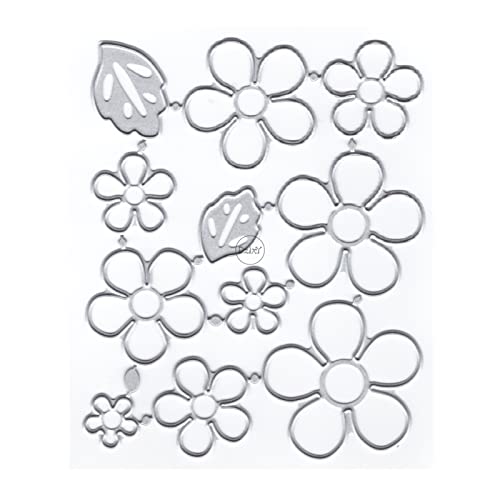 DzIxY Many Frames Flowers Foliage Metall Stanzformen für Kartenherstellung Kit Prägepapier Stanzformen Scrapbook Maschine Schablonen Aufbewahrungstaschen Zubehör DzIxY Many Frames Flowers Foliage Metall Stanzformen für Kartenherstellung Kit Prägepapier Stanzformen Scrapbook Maschine Schablonen Aufbewahrungstaschen Zubehör von DzIxY