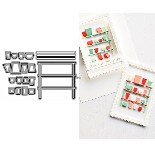 DzIxY Metall-Stanzformen für Kartenherstellung, Prägepapier, Stanzschablonen, Scrapbook-Schablonen, Zubehör, Maschinenvorlagen DzIxY Metall-Stanzformen für Kartenherstellung, Prägepapier, Stanzschablonen, Scrapbook-Schablonen, Zubehör, Maschinenvorlagen von DzIxY