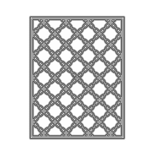 DzIxY Rhombus Spitze Hintergrund Metall Stanzformen für Kartenherstellung Kit Prägung Papier Stanzformen Scrapbook Maschine Schablonen Lagerung Taschen Supplies von DzIxY