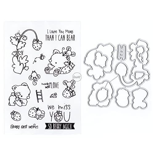 DzIxY Transparente Stempel und Metall-Stanzformen für Kartenherstellung, Scrapbooking, Papierbedarf, Dichtungen, Aufbewahrungstaschen DzIxY Transparente Stempel und Metall-Stanzformen für Kartenherstellung, Scrapbooking, Papierbedarf, Dichtungen, Aufbewahrungstaschen von DzIxY