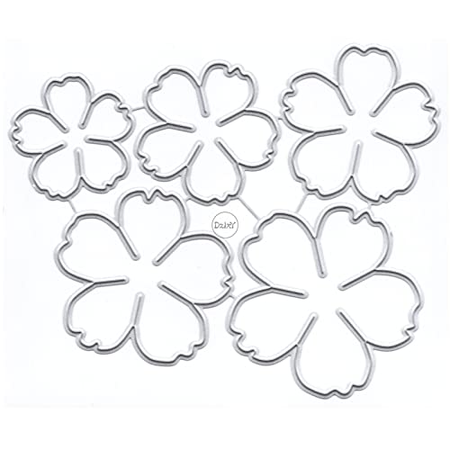 DzIxY Überlappende hohle Blumenbordüre, Metall-Stanzformen für klare Stempel und Metall-Stanzformen, Sets für Kartenherstellung, Scrapbooking, Papierbedarf, Dichtungen, Aufbewahrungstaschen DzIxY Überlappende hohle Blumenbordüre, Metall-Stanzformen für klare Stempel und Metall-Stanzformen, Sets für Kartenherstellung, Scrapbooking, Papierbedarf, Dichtungen, Aufbewahrungstaschen von DzIxY