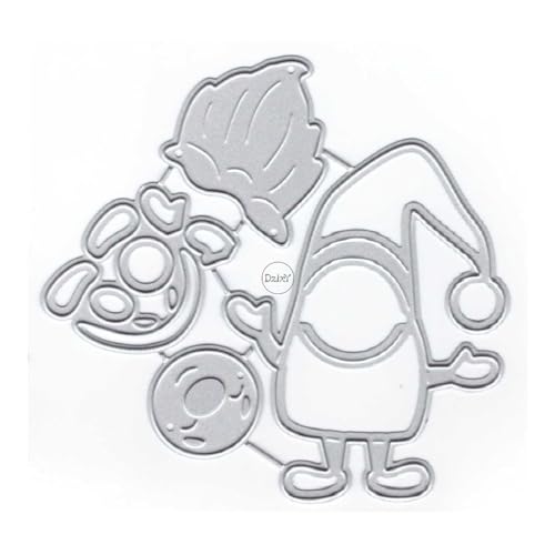 DzIxY Weihnachten Niedliche Zwerge Metall Stanzformen für Kartenherstellung Kit Prägung Papier Stanzformen Scrapbook Maschine Schablonen Lagerung Taschen Supplies DzIxY Weihnachten Niedliche Zwerge Metall Stanzformen für Kartenherstellung Kit Prägung Papier Stanzformen Scrapbook Maschine Schablonen Lagerung Taschen Supplies von DzIxY