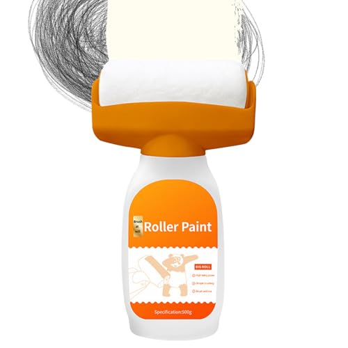 DzpKrka Wand Ausbesserungsfarbe Wand Reparatur Roller 500g Kleine Wand Ausbesserungsbürste Multifunktionales Wandreparaturwerkzeug Für Heimwerkerreparatur Von Graffiti Schmutzigen Schuhabdrücken von DzpKrka