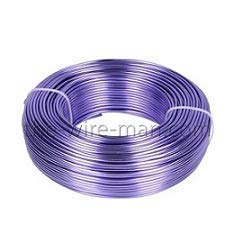 E+N Bastel-Draht Alu-Draht-Ring Lavendel Flieder, ØxL: 2mm x 3m von E+N