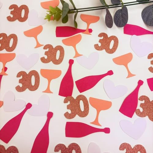 Glitzer Konfetti Zahl 30, Happy Birthday Kuchen Tisch Streukonfetti für 30 Geburtstag Jubiläum Party Supplies Tischdekoration Glitzer Konfetti Zahl 30, Happy Birthday Kuchen Tisch Streukonfetti für 30 Geburtstag Jubiläum Party Supplies Tischdekoration von E-ASUM