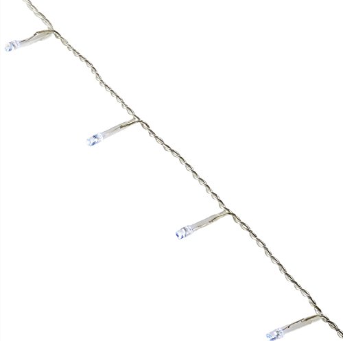 E = M6 5eex612bc Vorhang Diamant mit 60 LED Leuchtmittel Kunststoff/PVC weiß von E=M6