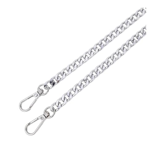120 cm Metall-Aluminium-Taschenkette, Ersatzteile, Zubehör für handgewebte Schultertasche, Handtasche, DIY, handgefertigt, abnehmbare Gurte (Toffee Chair 2) von EACHY DAILY