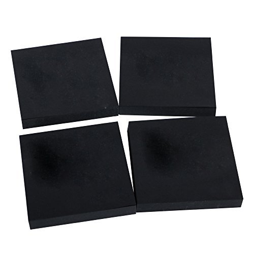 Eagle schwarz Sticky Notes, 7,6 x 7,6 cm, 100 Blatt/Pad, 4 Pads von Eagle