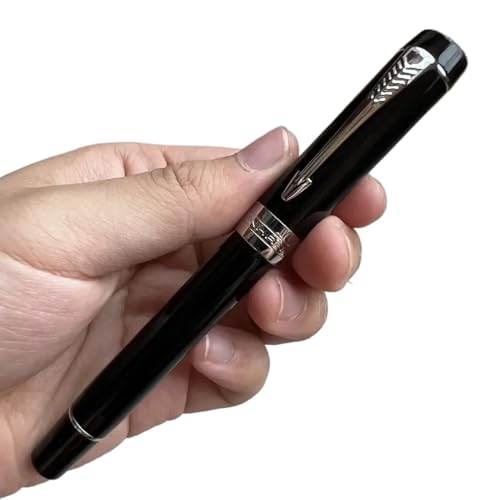 EAMOM Füllfederhalter aus Kunstharz, Pfeilform, mit goldenem Clip, für Business, Büro, Schule, Schreibwaren, Stift (18) von EAMOM