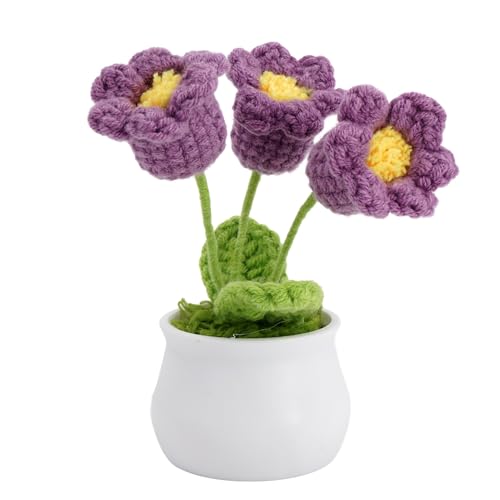 EANAGO Gehäkelte Blume als Wohlfühl-Deko für Sich selbst oder als Geschenk - handgemachte Häkelblume - inkl. Blumentopf - Geschenkidee EANAGO Gehäkelte Blume als Wohlfühl-Deko für Sich selbst oder als Geschenk - handgemachte Häkelblume - inkl. Blumentopf - Geschenkidee von EANAGO