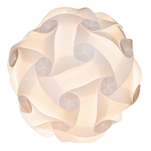 EAZY CASE Puzzle Lampe 30-Teilig, DIY Lampe I Lampenschirm in über 15 Designs, als Deckenlampe oder Stehlampe geeignet, Größe S von EAZY CASE