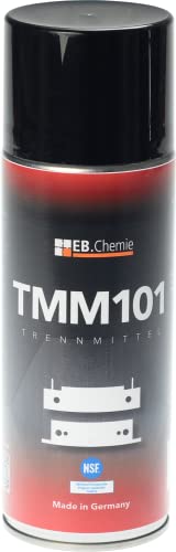 Trennmittel Spray TMM101 silikonfrei NSF M1 Entformt zuverlässig Kunststoffteile aus Thermoplast und Duroplast 400ml Aersoldose von EB.Chemie