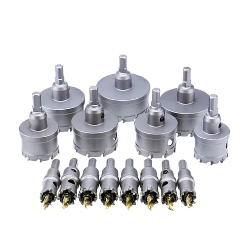 Lochsägen-Sets, 12-300 Mm Lochsäge, Hartmetall-Kernbohrer, Kobalt-Schneidwerkzeuge For Edelstahlplatten, Eisen, Metall, PVC-Öffner(100mm) von EBAYTV