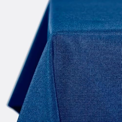 Tischdecke | Blau - Eckig - 135x180cm | Gartentischdecke | Outdoor-Decke | Lotus-Effekt | Leinen-Optik | Schmutzabweisend Tischdecke | Blau - Eckig - 135x180cm | Gartentischdecke | Outdoor-Decke | Lotus-Effekt | Leinen-Optik | Schmutzabweisend von EBD