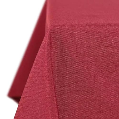Tischdecke | Rot - Eckig - 135x180cm | Gartentischdecke | Outdoor-Decke | Lotus-Effekt | Leinen-Optik | Schmutzabweisend Tischdecke | Rot - Eckig - 135x180cm | Gartentischdecke | Outdoor-Decke | Lotus-Effekt | Leinen-Optik | Schmutzabweisend von EBD