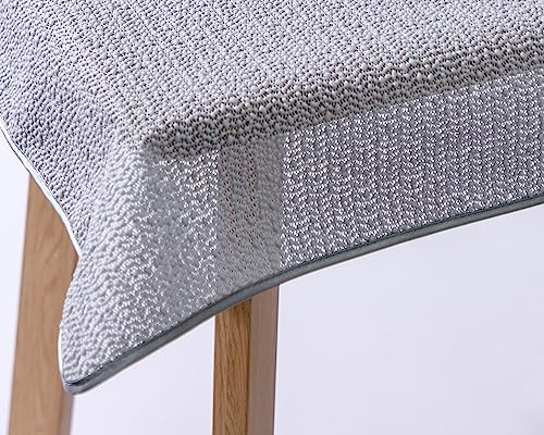 Weichschaum-Tischdecke mit Saum | Hellgrau - Eckig - 110x140cm | Schaumdecke | Klassik-Outdoor-Decke | Garten/Terrasse/Balkon | wetterfest | rutschfest Weichschaum-Tischdecke mit Saum | Hellgrau - Eckig - 110x140cm | Schaumdecke | Klassik-Outdoor-Decke | Garten/Terrasse/Balkon | wetterfest | rutschfest von EBD