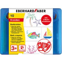 EBERHARD FABER Badkreide Bad-Buntstifte farbsortiert, 10 St. von EBERHARD FABER