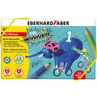 24 EBERHARD FABER TRI Winner Buntstifte farbsortiert von EBERHARD FABER