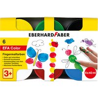 6 EBERHARD FABER EFA Color Fingerfarben farbsortiert 6x 40,0 ml 6 EBERHARD FABER EFA Color Fingerfarben farbsortiert 6x 40,0 ml von EBERHARD FABER