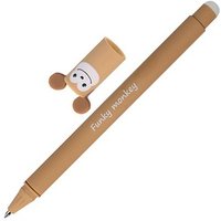 EBERHARD FABER Animal Erase it! Lama Gelschreiber Monkey 0,7 mm, Schreibfarbe: blau, 1 St. von EBERHARD FABER