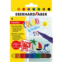 EBERHARD FABER COLORi Fenstermalfarben farbsortiert 8 St. von EBERHARD FABER